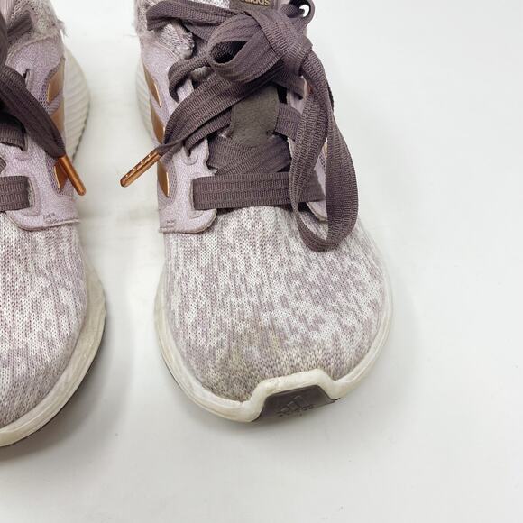 Adidas Womens 6 Light Purple Gold Edge Lux 3 Running Sneaker Shoes Clima EF8586 - Picture 7 of 13